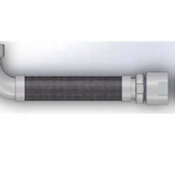 Ống mềm xả khí DN50 kèm van 1 chiều AnyFire